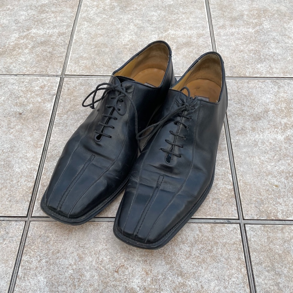 Mezlan black men shoes size 13